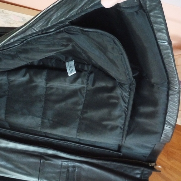 Valerie Stevens New Zealand Lambskin Leather Belted Longer Jacket (S or M) - Picture 5 of 15